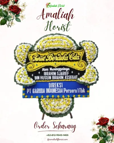 Papan Bunga Duka di Kelor